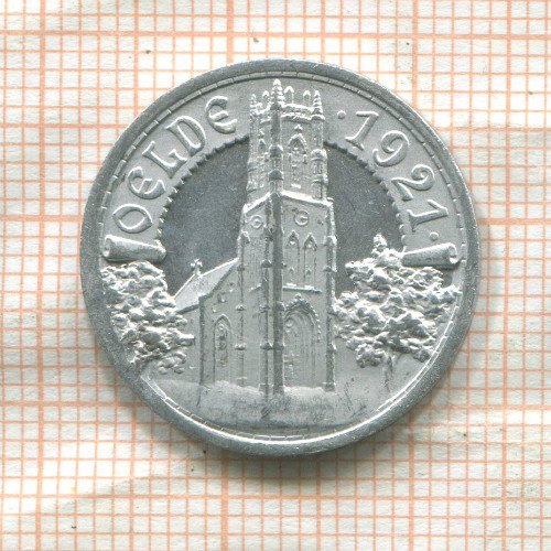 Нотгельд. 10 пфеннигов. Германия. Эльде