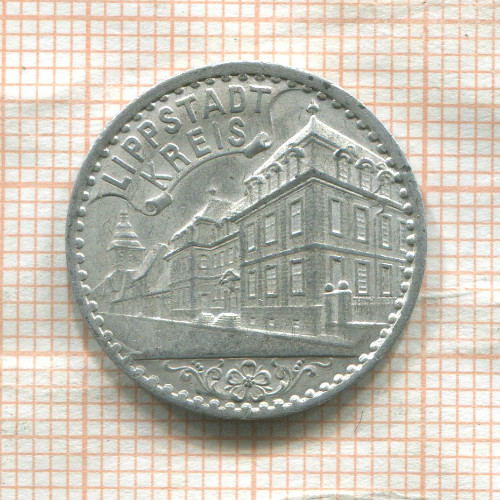 Нотгельд. 10 пфеннигов. Германия. Липпштадт