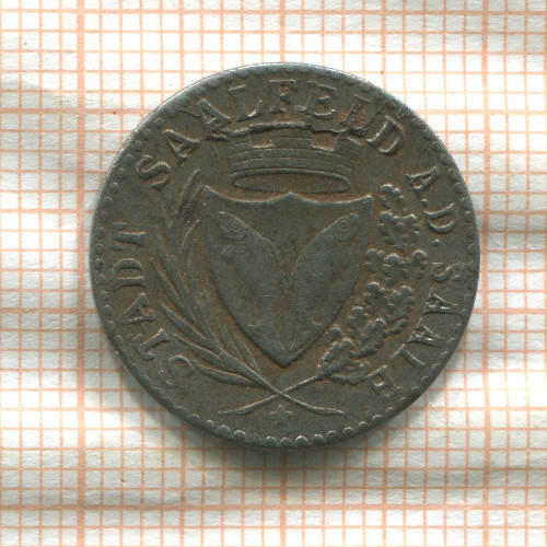 Нотгельд. 5 пфеннигов. Германия. Зальфельд