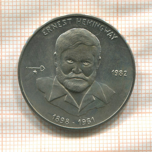 1 песо. Куба 1982г