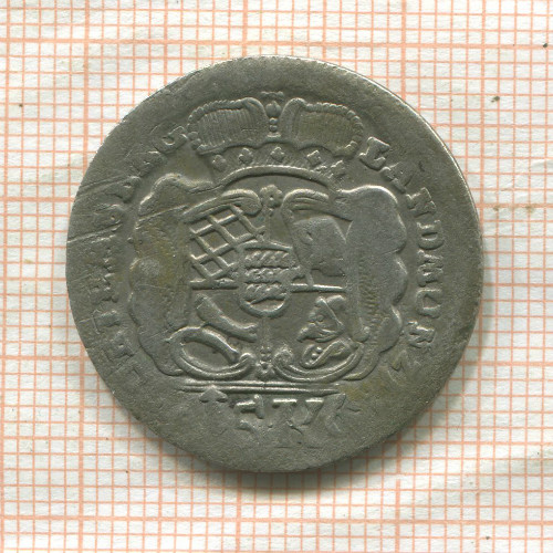 15 крейцеров. Вюртемберг 1759г