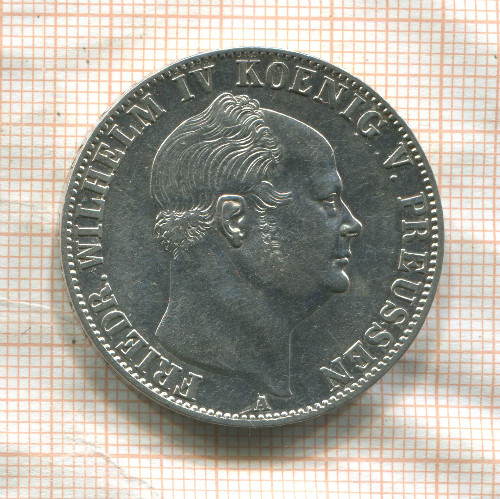 1 талер. Пруссия 1855г