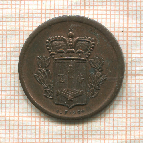 Торговый жетон. Компания больших пекарен. Франция