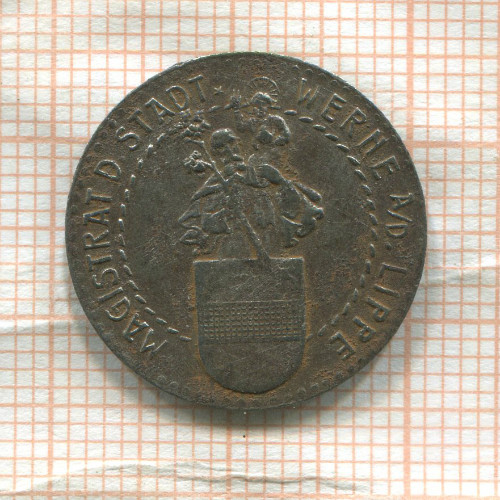 Нотгельд. 10 пфеннигов. Германия. Верне