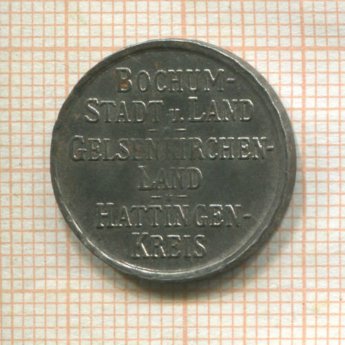 Нотгельд. 10 пфеннигов. Германия. Бохум