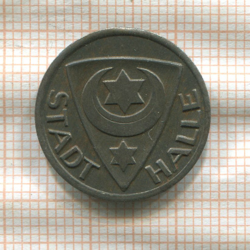 Нотгельд. 10 пфеннигов. Германия. Галле