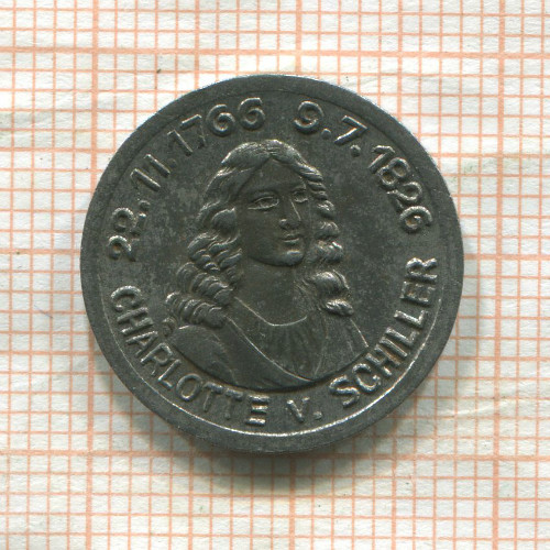 Нотгельд. 5 пфеннигов. Германия. Рудольштадт