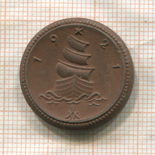 Нотгельд. 1 марка. Германия. Саксония