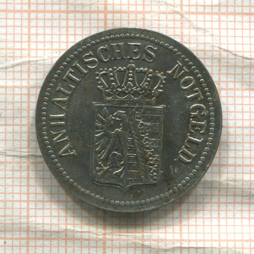 Нотгельд. 25 пфеннигов. Германия. Анхальт