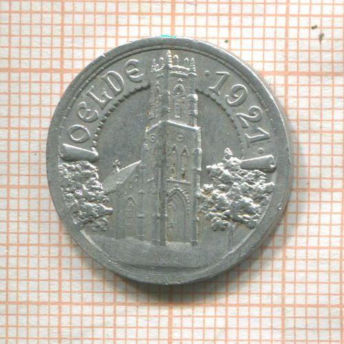 Нотгельд. 10 пфеннигов. Германия. Эльде