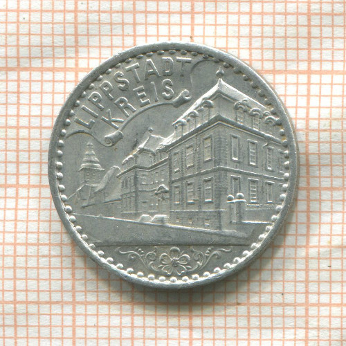 Нотгельд. 10 пфеннигов. Германия. Липпштадт