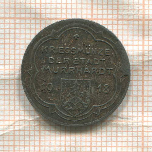 Нотгельд. 10 пфеннигов. Германия. Мурхардт