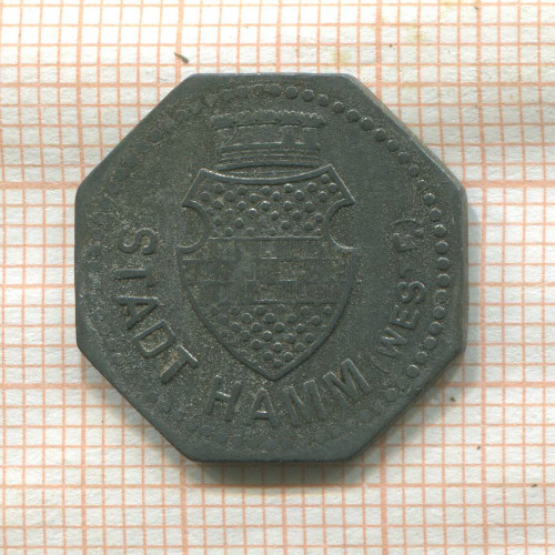 Нотгельд. 5 пфеннигов. Германия. Хамм