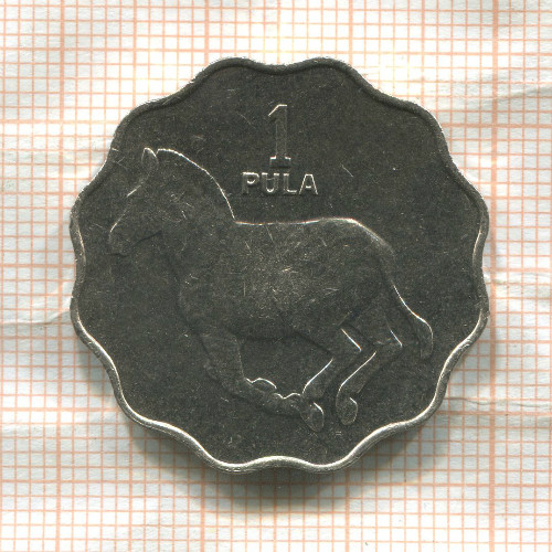 1 пула. Ботсвана. F.A.O. 1976г
