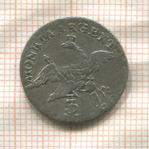 3 гроша. Пруссия 1780г