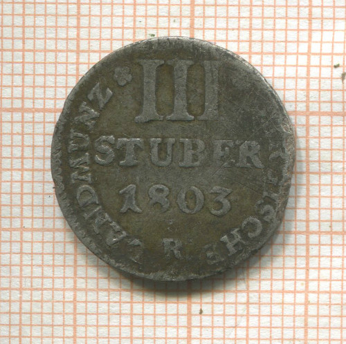 3 штубера. Юлих-Берг 1803г