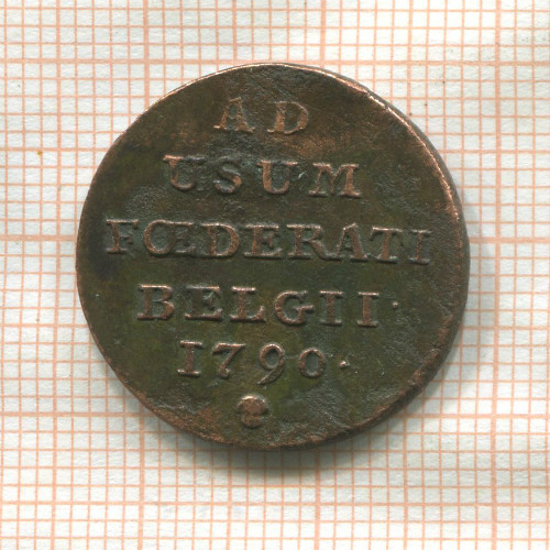 1 лиард. Австрийские Нидерланды 1790г