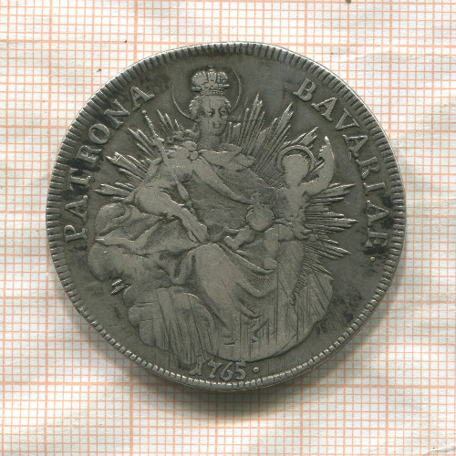 1 талер. Бавария 1765г