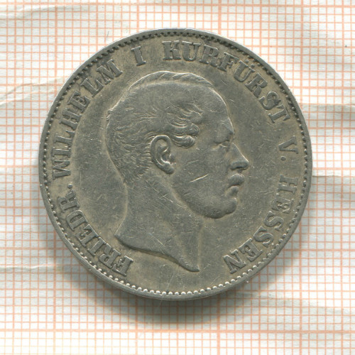 1 талер. Гессен 1861г