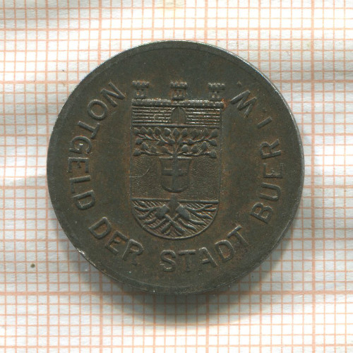 Нотгельд. 50 пфеннигов. Германия. Буер