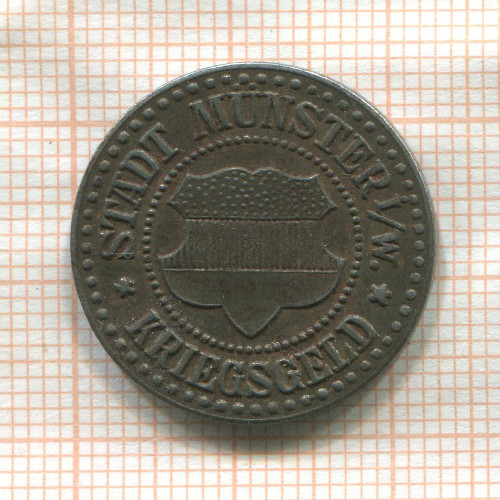 Нотгельд. 25 пфеннигов. Германия. Мюнстер