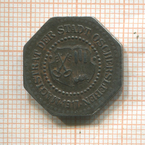 Нотгельд. 10 пфеннигов. Германия. Ошерслебен