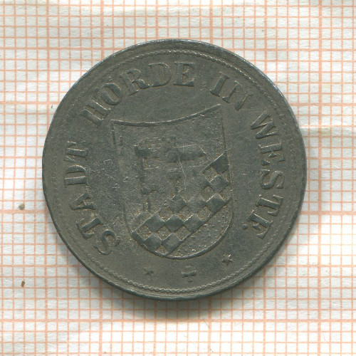 Нотгельд. 50 пфеннигов. Германия. Хёрде