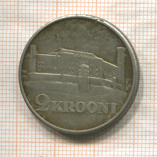 2 кроны. Эстония 1930г
