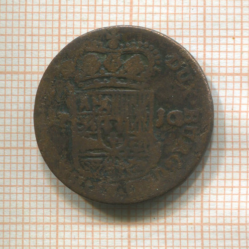 1 лиард. Испанские Нидерланды 1710г