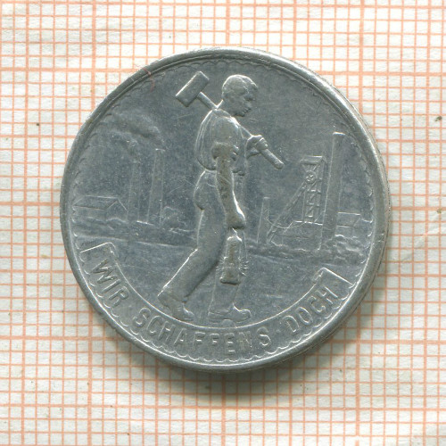 Нотгельд. 50 пфеннигов. Германия. Ваттеншайд