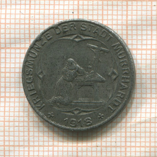 Нотгельд. 50 пфеннигов. Германия. Мурхардт