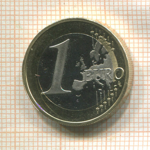 1 евро. Германия. ПРУФ 2012г
