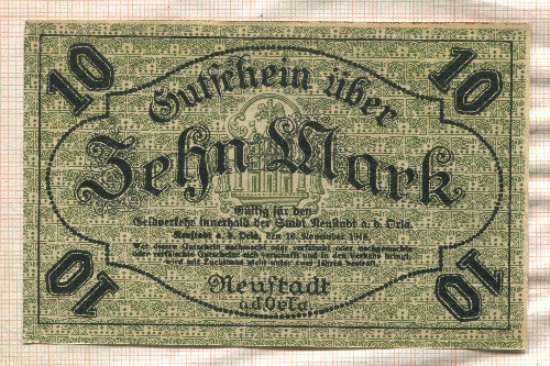 10 марок. Германия 1918г