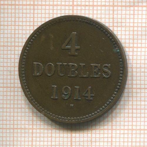 4 дубля. Гернси 1914г