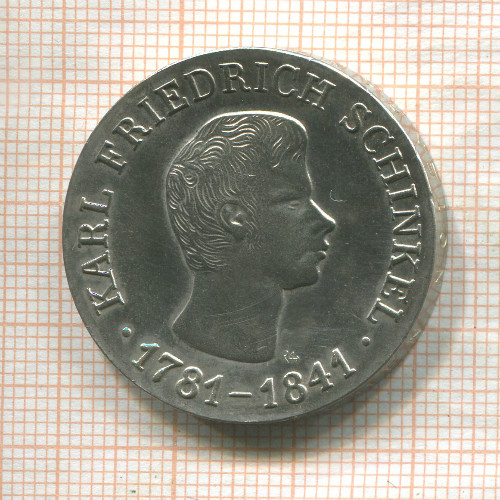 10 марок. ГДР 1966г