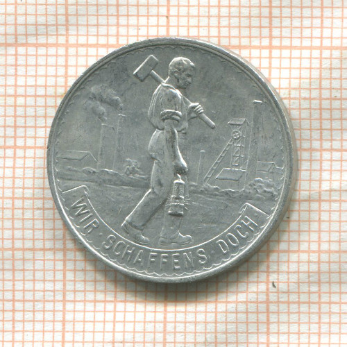 Нотгельд. 50 пфеннигов. Германия. Ваттеншайд