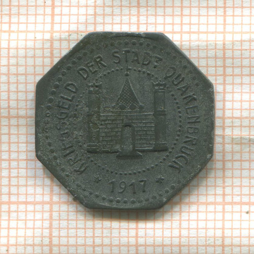 Нотгельд. 10 пфеннигов. Германия. Квакенбрюк