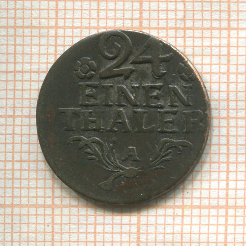 1/24 талера. Пруссия 1786г