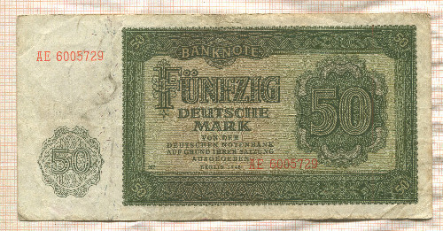 50 марок. Германия 1948г