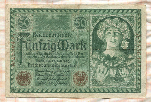 50 марок. Германия 1920г