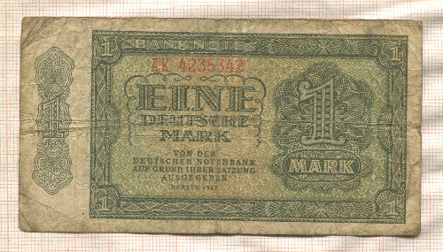 1 марка. Германия 1948г