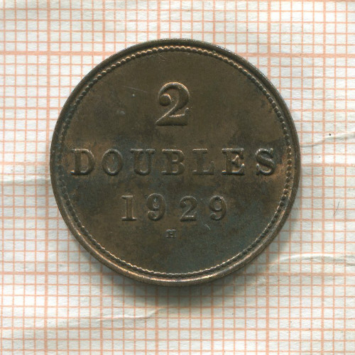 2 дубля. Гернси 1929г