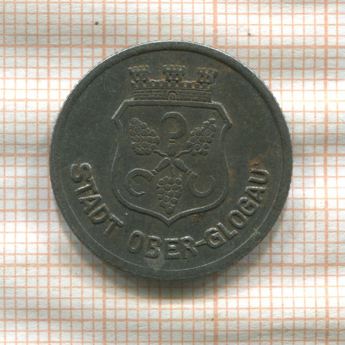 Нотгельд. 50 пфеннигов. Германия. Оберглогау