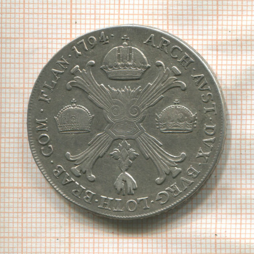1 талер. Австрийские Нидерланды 1794г