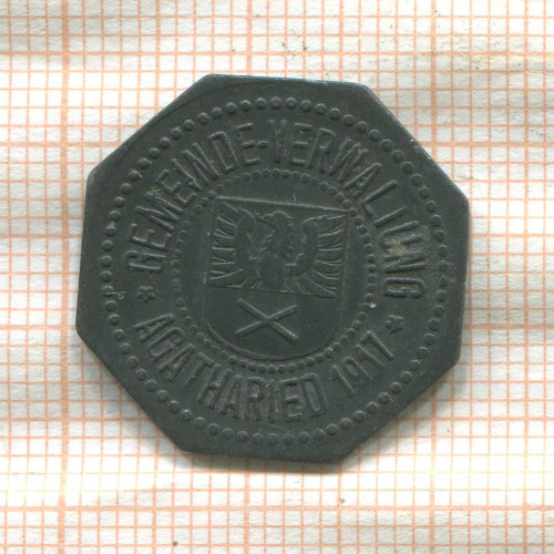 Нотгельд. 10 пфеннигов. Германия. Агатарид