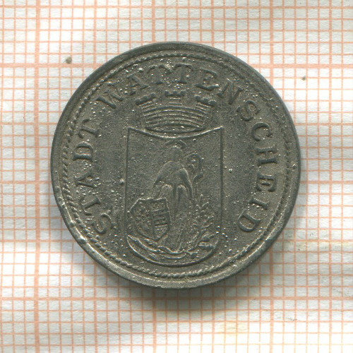 Нотгельд. 10 пфеннигов. Германия. Ватеншайд