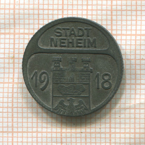 Нотгельд. 50 пфеннигов. Германия. Нихайм