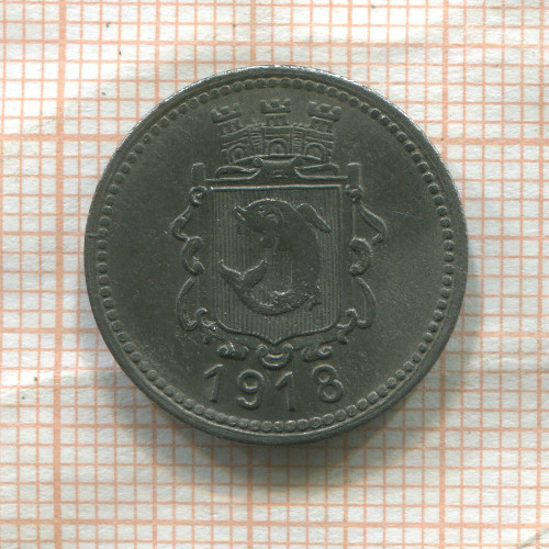 Нотгельд. 50 пфеннигов. Германия. Генгенбах