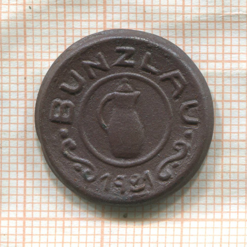Нотгельд. 25 пфеннигов. Германия. Бунцлау (Болеславец)