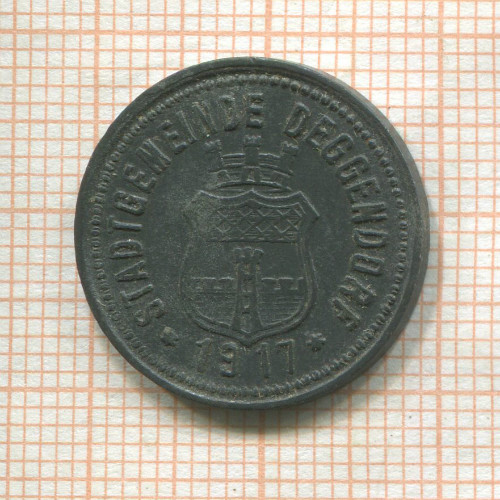Нотгельд. 10 пфеннигов. Германия. Деггендорф
